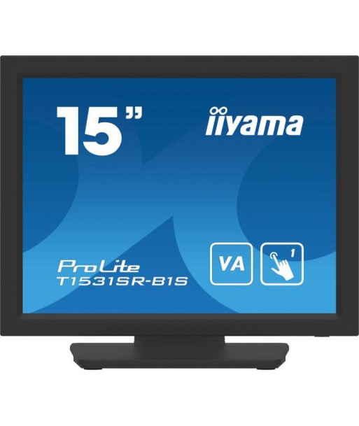 iiyama T1531SR-B1S Moniteur de caisse 38,1 cm (15") 1024 x 768 pixels XGA Ã‰cran tactile la chaussure