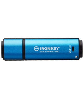 Kingston Technology IronKey 256 Go USB-C Vault Privacy 50C chiffrÃ©e AES-256, FIPS 197 pas cher