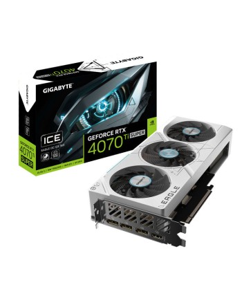 GIGABYTE GeForce RTX 4070 Ti SUPER EAGLE OC ICE 16G NVIDIA 16 Go GDDR6X Par le système avancé 