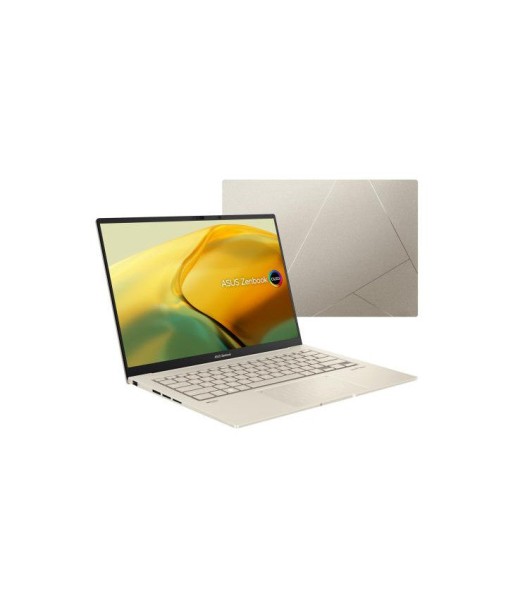 ASUS Zenbook 14X OLED UX3404VA-M9346X IntelÂ® Core? i5 i5-13500H Ordinateur portable 36,8 cm (14.5") 2.8K 16 Go LPDDR5-SDRAM 512 Go SSD Wi-Fi 6E (802.11ax) Windows 11 Pro Beige vous aussi creer 