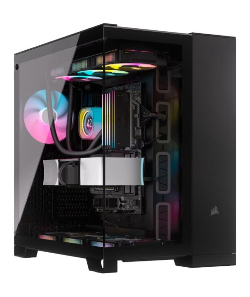 CORSAIR 6500X Mid-Tower Dual Chamber PC Case Les êtres humains sont 