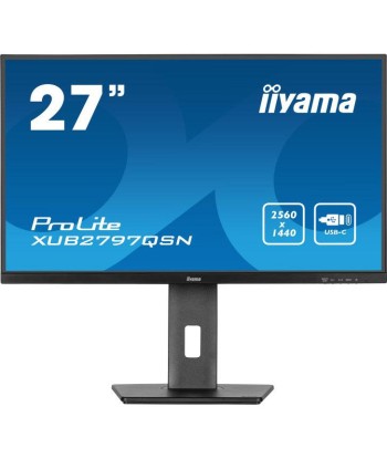 iiyama ProLite XUB2797QSN-B1 Ã©cran plat de PC 68,6 cm (27") 2560 x 1440 pixels Wide Quad HD LED Noir Les êtres humains sont 