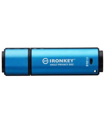 Kingston Technology IronKey 512 Go USB-C Vault Privacy 50C chiffrÃ©e AES-256, FIPS 197 solde