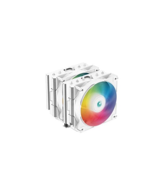 DeepCool AG620 WH ARGB Processeur Refroidisseur d'air 12 cm Blanc 1 piÃ¨ce(s) Faites des économies