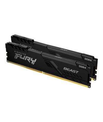 KINGSTON 32G (2x16G) D4 3200Mhz FURY Beast Black plus qu'un jeu 