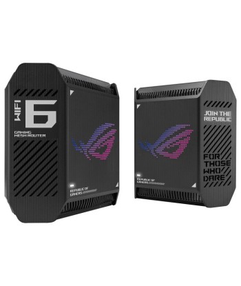 ASUS ROG Rapture GT6 (B-2-PK) Tri-bande (2,4 GHz / 5 GHz / 5 GHz) Wi-Fi 6 (802.11ax) Noir 4 Interne pas cher