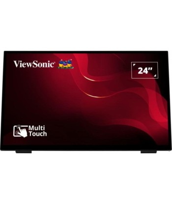 Viewsonic TD2465 affichage de messages Ã‰cran plat interactif 61 cm (24") LED 250 cd/mÂ² Full HD Noir Ã‰cran tactile Comparez plus de prix