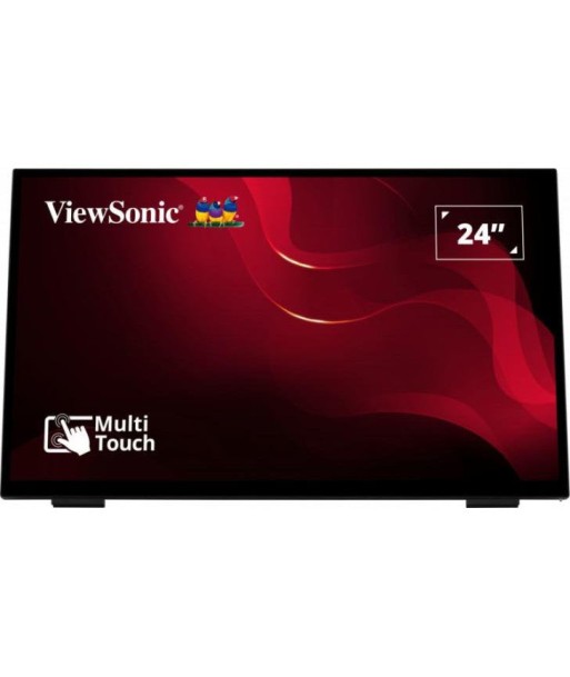 Viewsonic TD2465 affichage de messages Ã‰cran plat interactif 61 cm (24") LED 250 cd/mÂ² Full HD Noir Ã‰cran tactile Comparez plus de prix