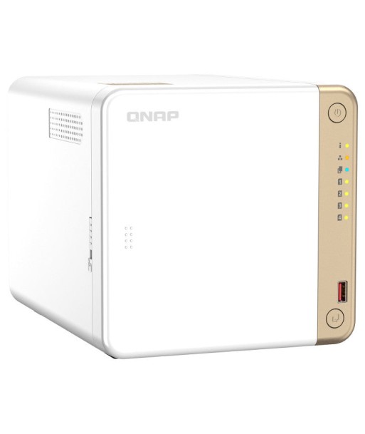 QNAP TS-462-2G serveur de stockage NAS Tower IntelÂ® CeleronÂ® N4505 2 Go DDR4 QNAP QTS Blanc livraison et retour toujours gratuits