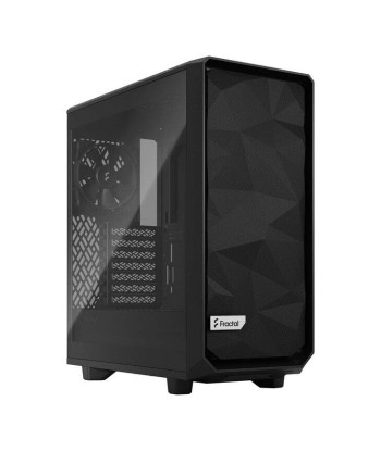 FRACTAL DESIGN AB Meshify 2 Compact Lite Black TG Light tint brillant des détails fins