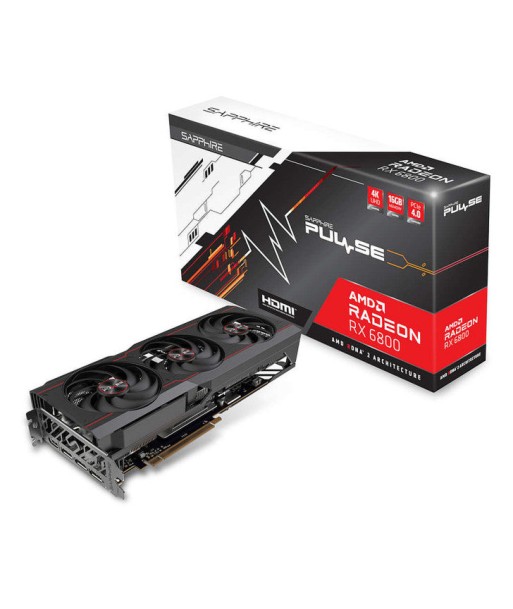 SAPPHIRE PULSE AMD RADEON" RX 6800 GAMING OC 16GB livraison et retour toujours gratuits