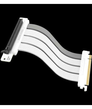 COOLER MASTER Riser Cable PCIe 4.0 x16 White - 300mm o pour bénéficier 