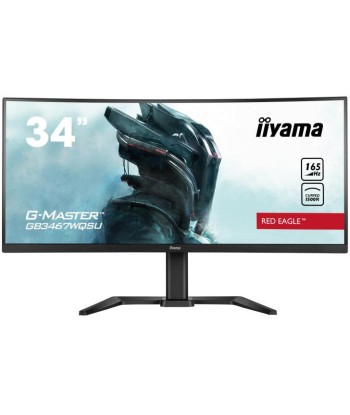 iiyama G-MASTER GB3467WQSU-B5 Ã©cran plat de PC 86,4 cm (34") 3440 x 1440 pixels UltraWide Quad HD LED Noir les muscles