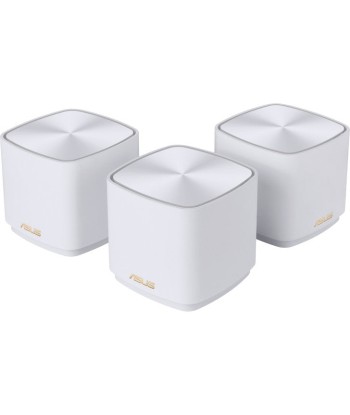 ASUS ZenWiFi XD4 Plus AX1800 3 Pack White Bi-bande (2,4 GHz / 5 GHz) Wi-Fi 6 (802.11ax) Blanc 2 Interne le concept de la Pate a emporter 