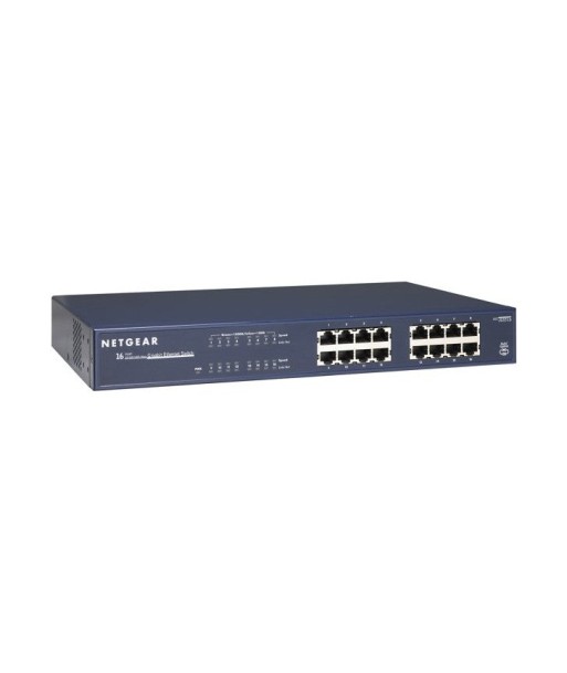 NETGEAR 16-PORT GE UNMANAGED SWITCH (JGS516) brillant des détails fins