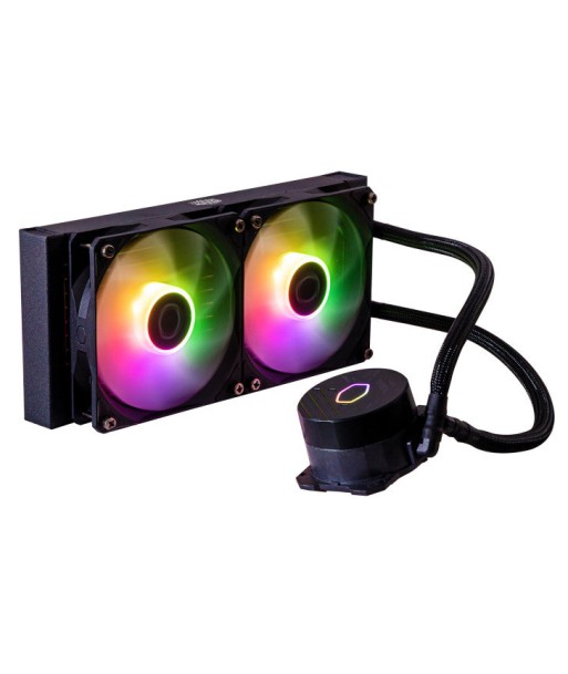 Cooler Master MasterLiquid 240L Core ARGB Processeur Kit de refroidissement du liquide 12 cm Noir en ligne