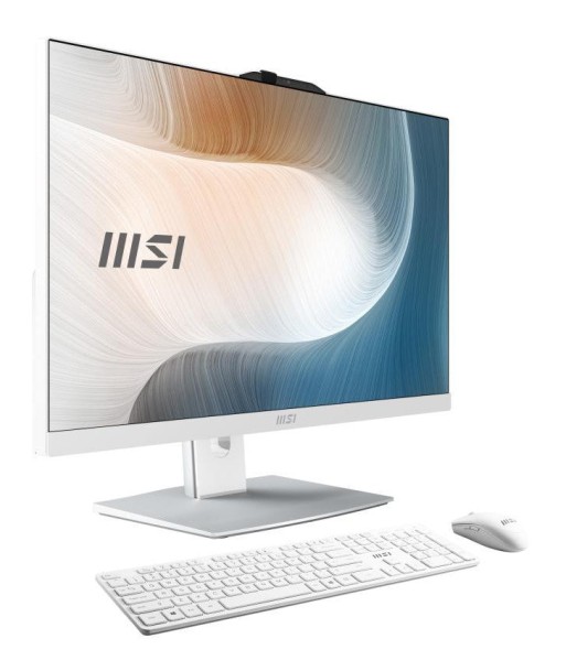 MSI Modern AM242TP 12M-440EU IntelÂ® Core? i7 i7-1260P 60,5 cm (23.8") 1920 x 1080 pixels Ã‰cran tactile PC All-in-One 16 Go DDR4-SDRAM 1 To SSD Wi-Fi 6E (802.11ax) Blanc en stock