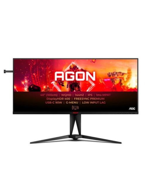 AOC AGON 5 AG405UXC Ã©cran plat de PC 100,3 cm (39.5") 3440 x 1440 pixels Wide Quad HD LCD Noir pour bénéficier 