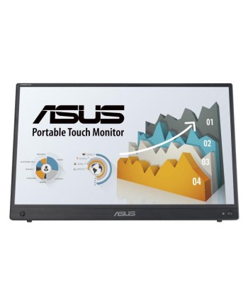 ASUS ZenScreen MB16AHT Ã©cran plat de PC 39,6 cm (15.6") 1920 x 1080 pixels Full HD Ã‰cran tactile Noir Par le système avancé 