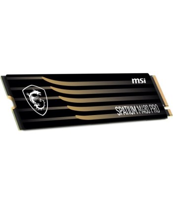 MSI SPATIUM M480 PRO PCIe 4.0 NVMe M.2 1TB 1 To PCI Express 4.0 3D NAND Les magasins à Paris