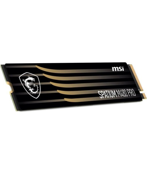 MSI SPATIUM M480 PRO PCIe 4.0 NVMe M.2 1TB 1 To PCI Express 4.0 3D NAND Les magasins à Paris