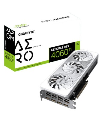 GIGABYTE AERO GeForce RTX 4060 Ti OC NVIDIA 16 Go GDDR6 sélection de produits