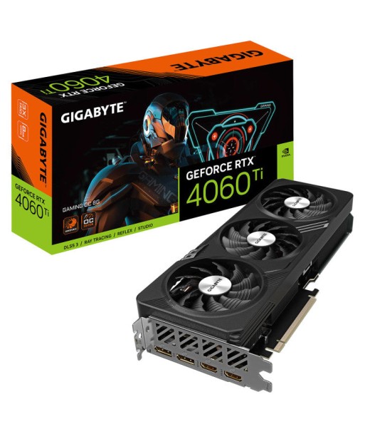 GIGABYTE GAMING GeForce RTXÂ­Â­ 4060 Ti OC 8G NVIDIA GeForce RTX 4060 Ti 8 Go GDDR6 Voir les baskets