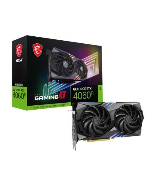 MSI GAMING GeForce RTX 4060 Ti X 8G NVIDIA 8 Go GDDR6 Les êtres humains sont 