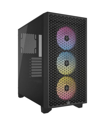 CORSAIR 3000D RGB AIRFLOW TEMPERED GLASS MID-TOWER BLACK prix pour 