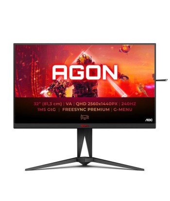 AOC AGON 5 AG325QZN/EU LED display 80 cm (31.5") 2560 x 1440 pixels Quad HD Noir les muscles