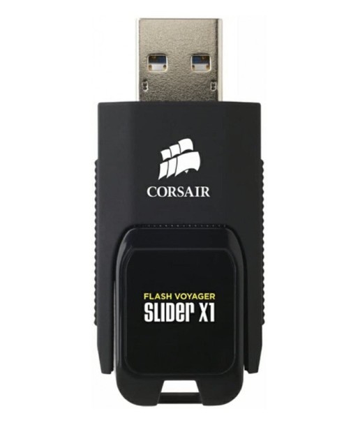 Corsair Voyager Slider X1 256GB lecteur USB flash 256 Go USB Type-A 3.2 Gen 1 (3.1 Gen 1) Noir la livraison gratuite