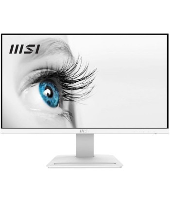 MSI Pro MP243XW Ã©cran plat de PC 60,5 cm (23.8") 1920 x 1080 pixels Full HD Blanc une grave pollution 